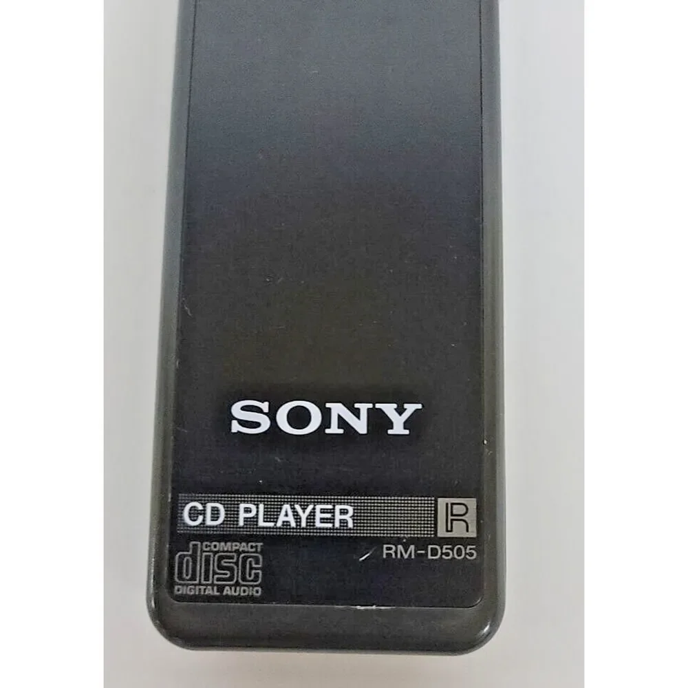 Authentic OEM Sony RM-D505 5-Disc CD Player System Remote Control Unit - Picture 2 of 4